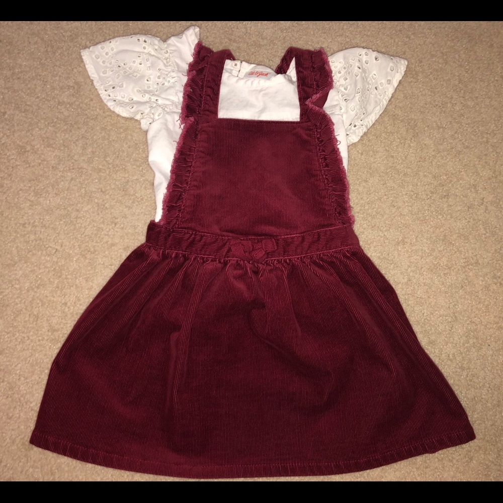 Never worn jumper with shirt